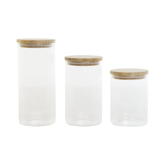 BOTE SET 3 BOROSILICATO 10X10X22:3 1400 1400/1100/