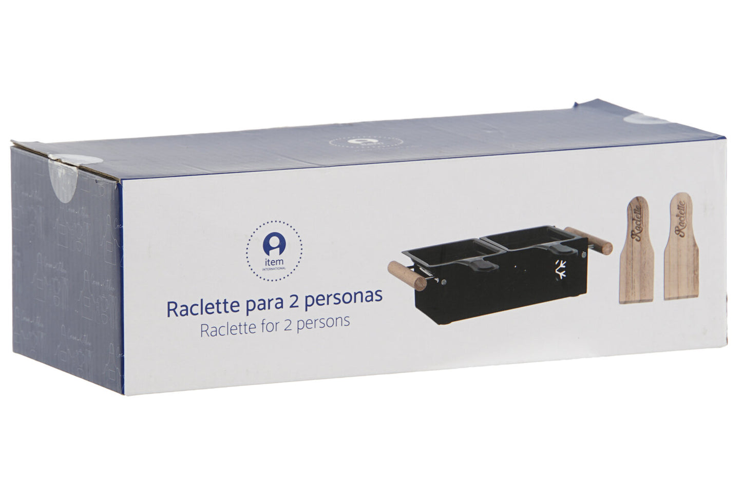 RACLETTE METAL RUBBERWOOD 25X10X6 NEGRO