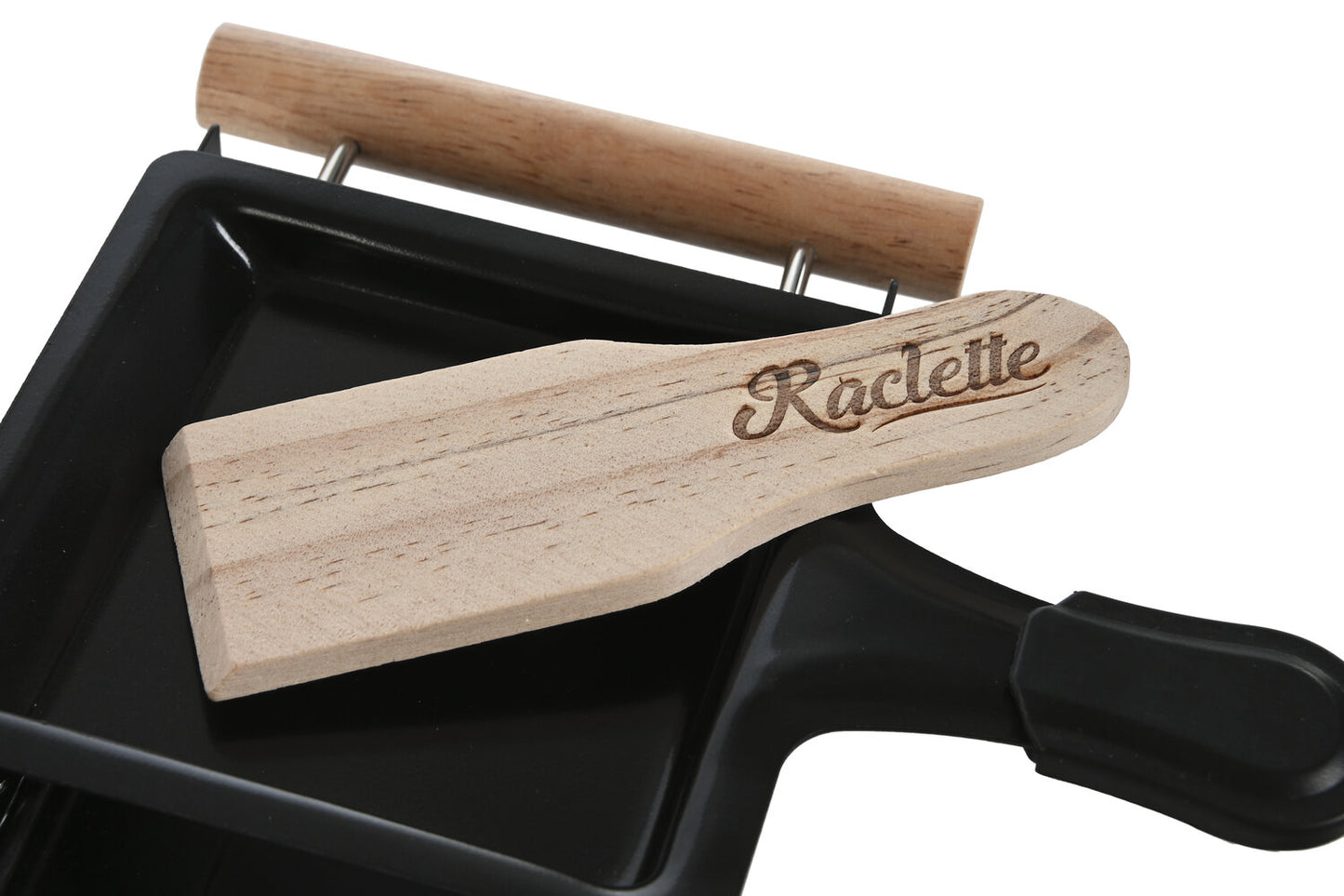 RACLETTE METAL RUBBERWOOD 25X10X6 NEGRO