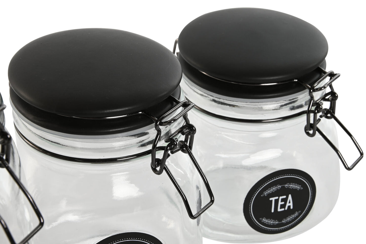 BOTE HERMETICO SET 4 CRISTAL 11:4X11:4X26:7 2L