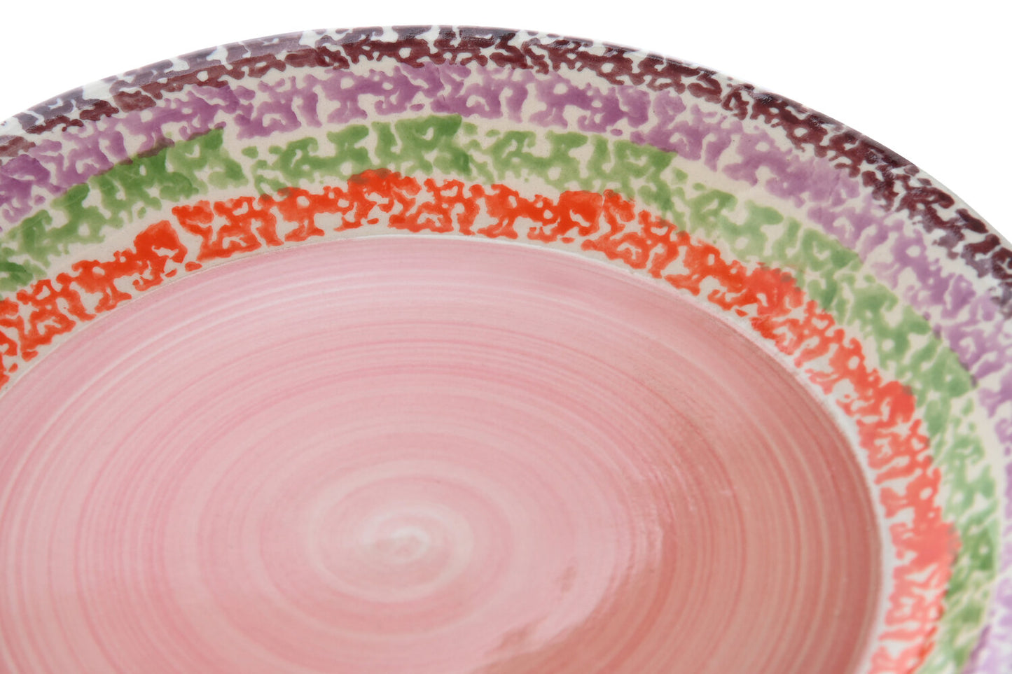 VAJILLA SET 18 GRES 27X27X2 ROSA