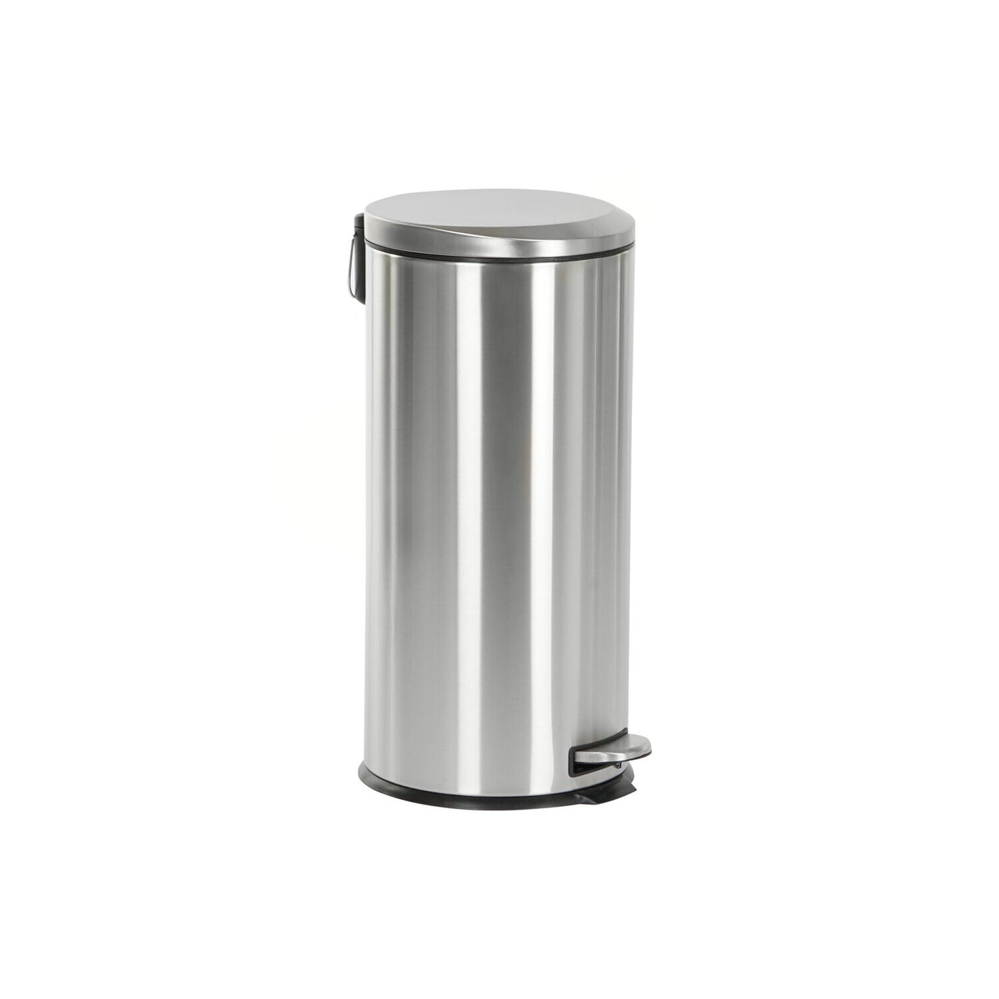 PAPELERA INOX PP 29:5X29:5X62:5 30L: MATE PLATEADO