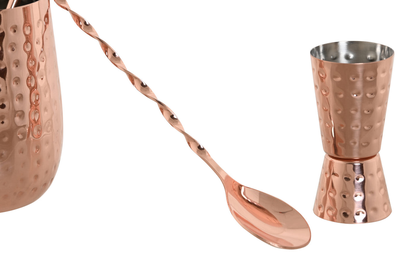 COCTEL SET 10 INOX 8:5X8:5X11 540ML VASOS X4