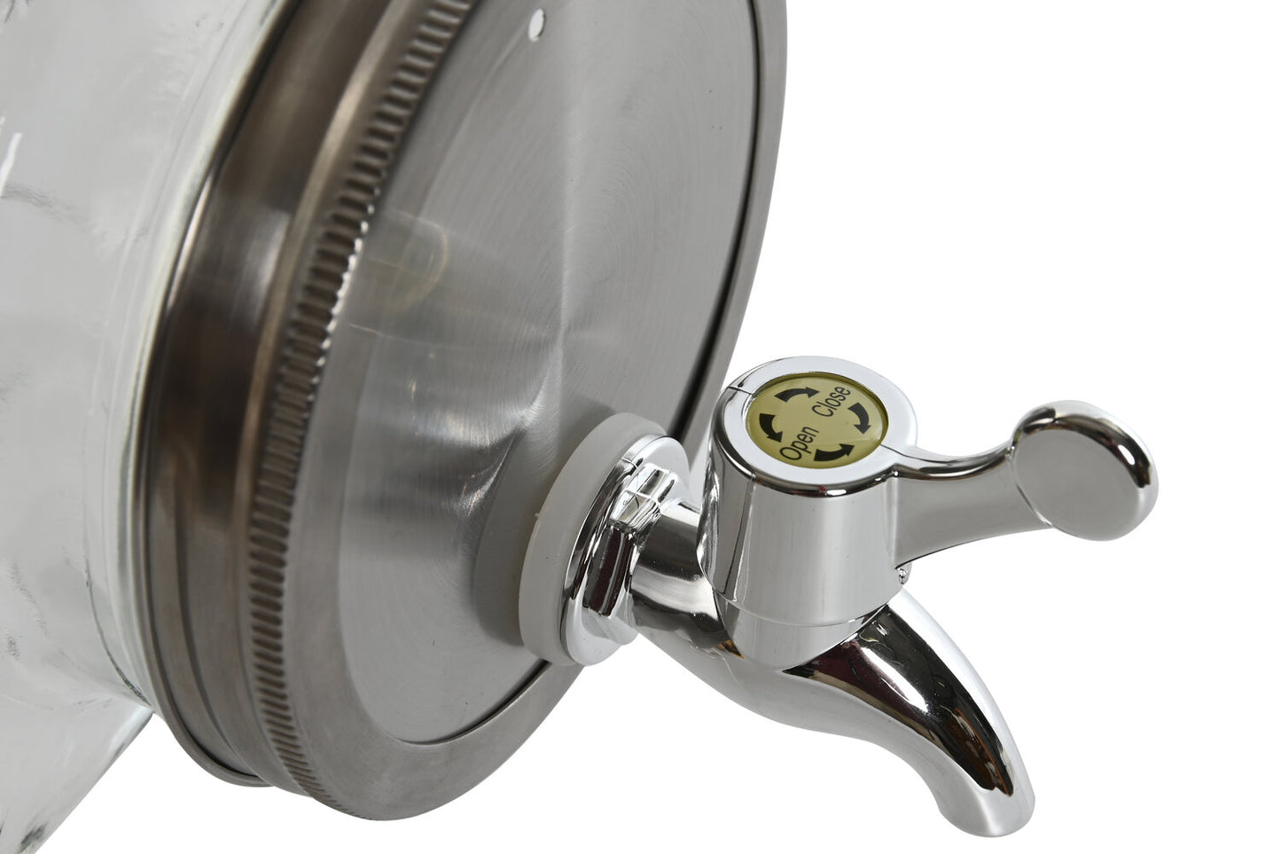 DISPENSADOR BEBIDAS CRISTAL METAL 13X13:5X32:5 3L