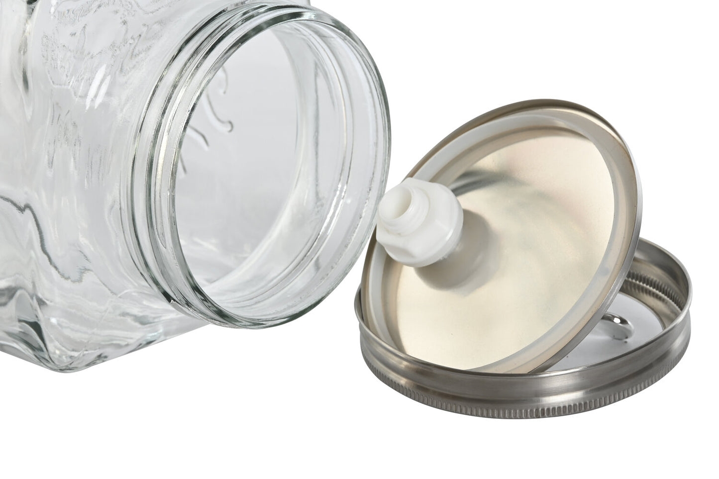 DISPENSADOR BEBIDAS CRISTAL METAL 13X13:5X32:5 3L