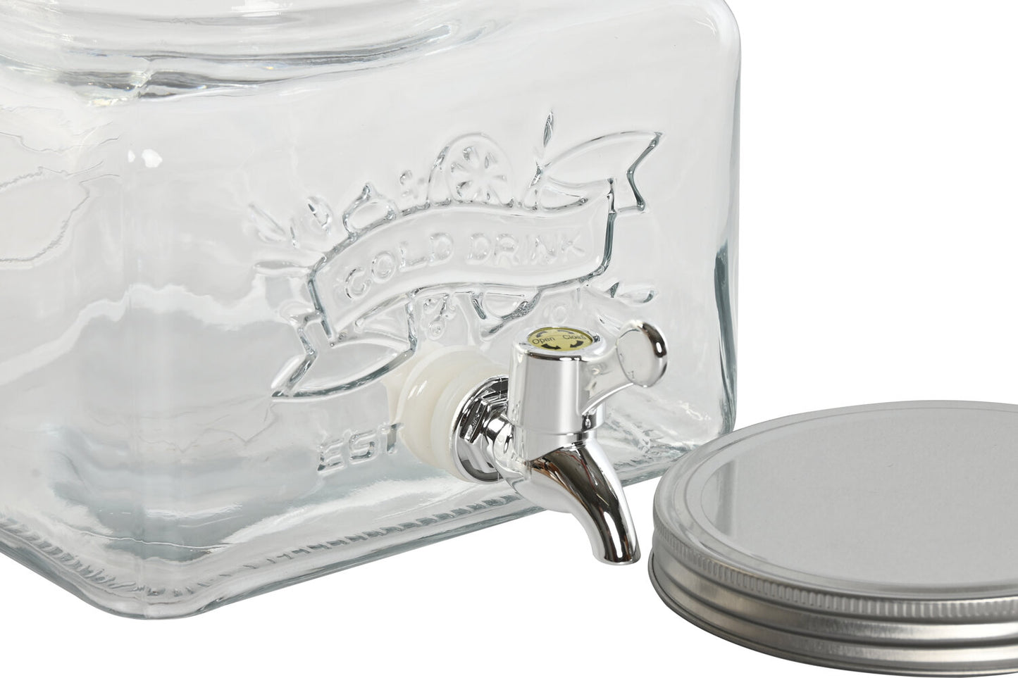 DISPENSADOR BEBIDAS CRISTAL 19X25X16 3500 NEVERA