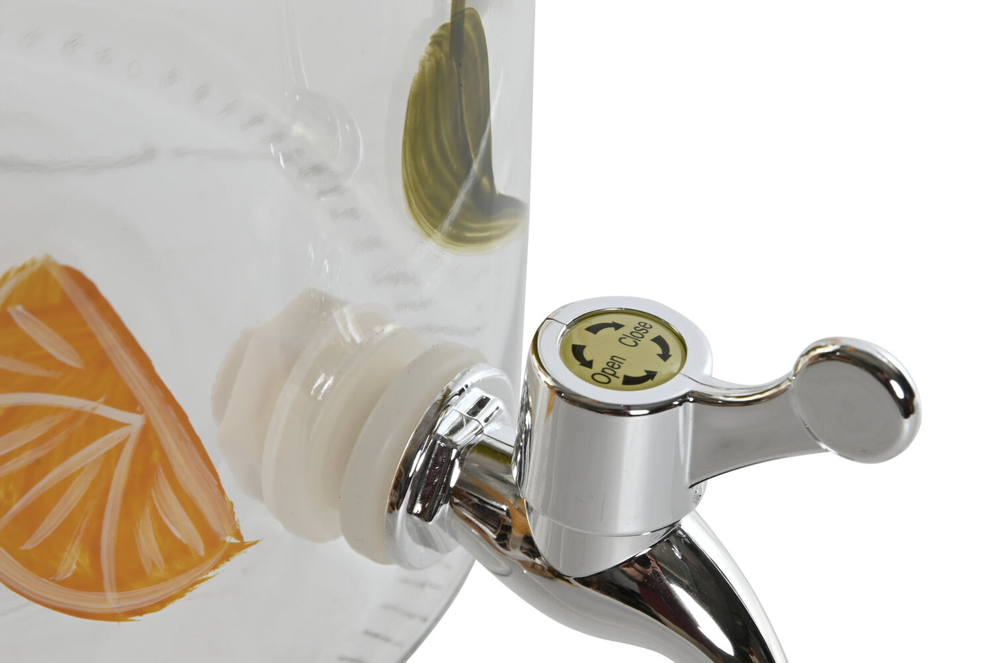 DISPENSADOR BEBIDAS CRISTAL 18X24X30:5 5L LIMONES