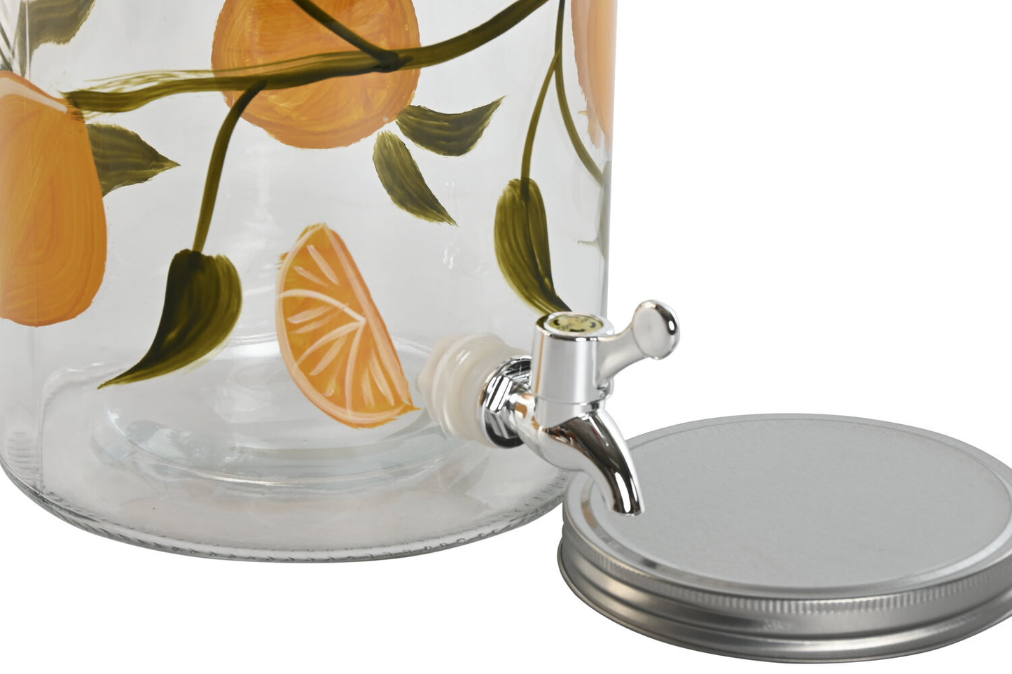 DISPENSADOR BEBIDAS CRISTAL 18X24X30:5 5L LIMONES