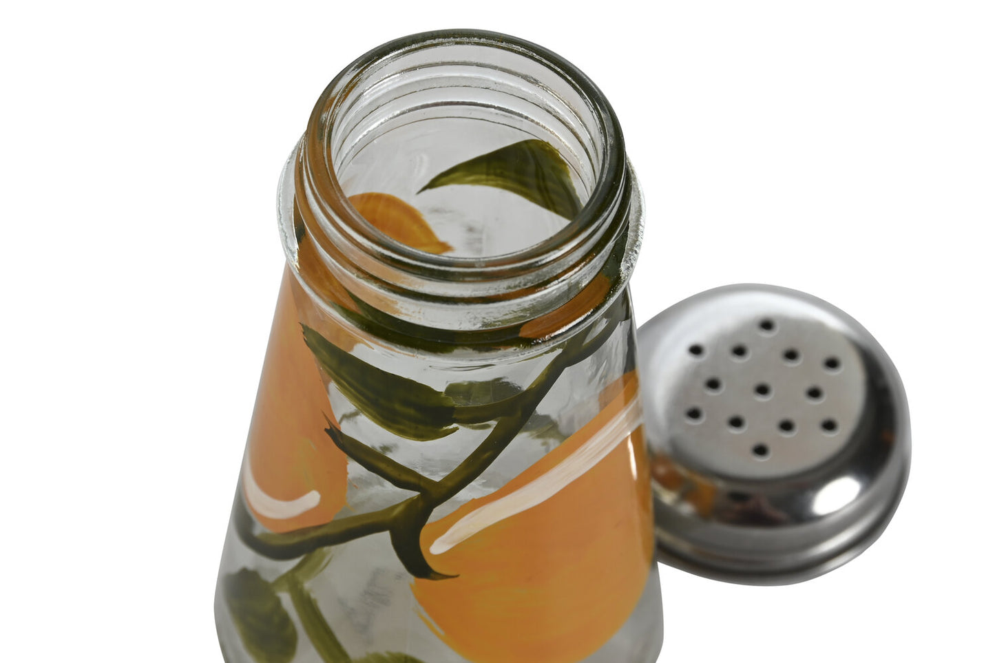 SALERO CRISTAL INOX 5:6X5:6X10 LIMONES AMARILLO