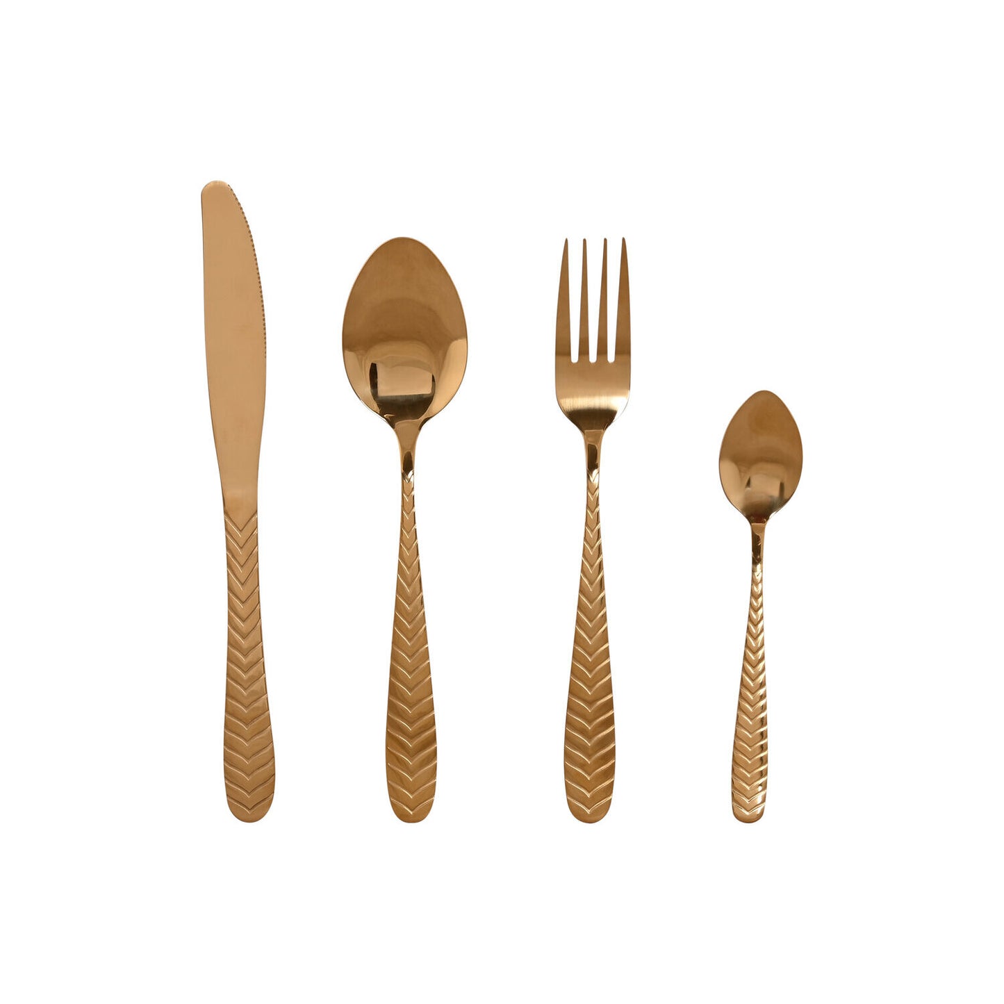 CUBERTERIA SET 16 INOX 2X0:4X22:5 2MM ESPIGA