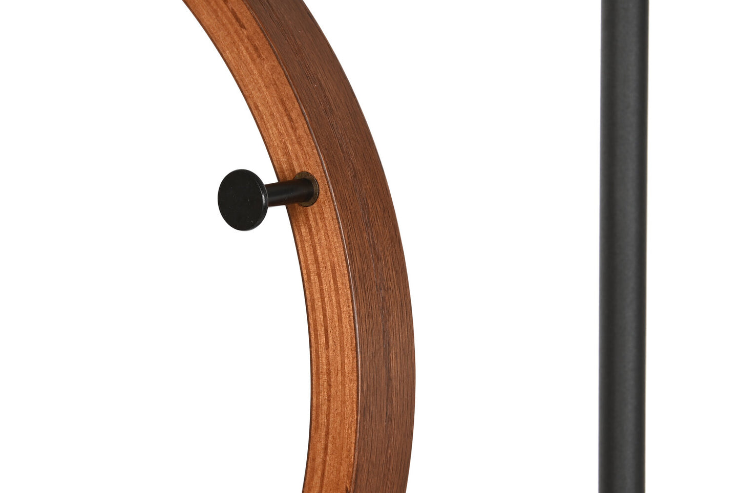 PERCHERO MADERA METAL 20X20X172 MARRON