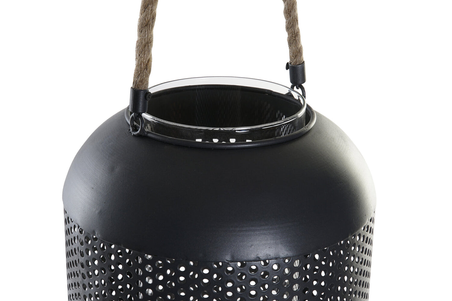 PORTAVELA METAL CUERDA 22X22X63 NEGRO