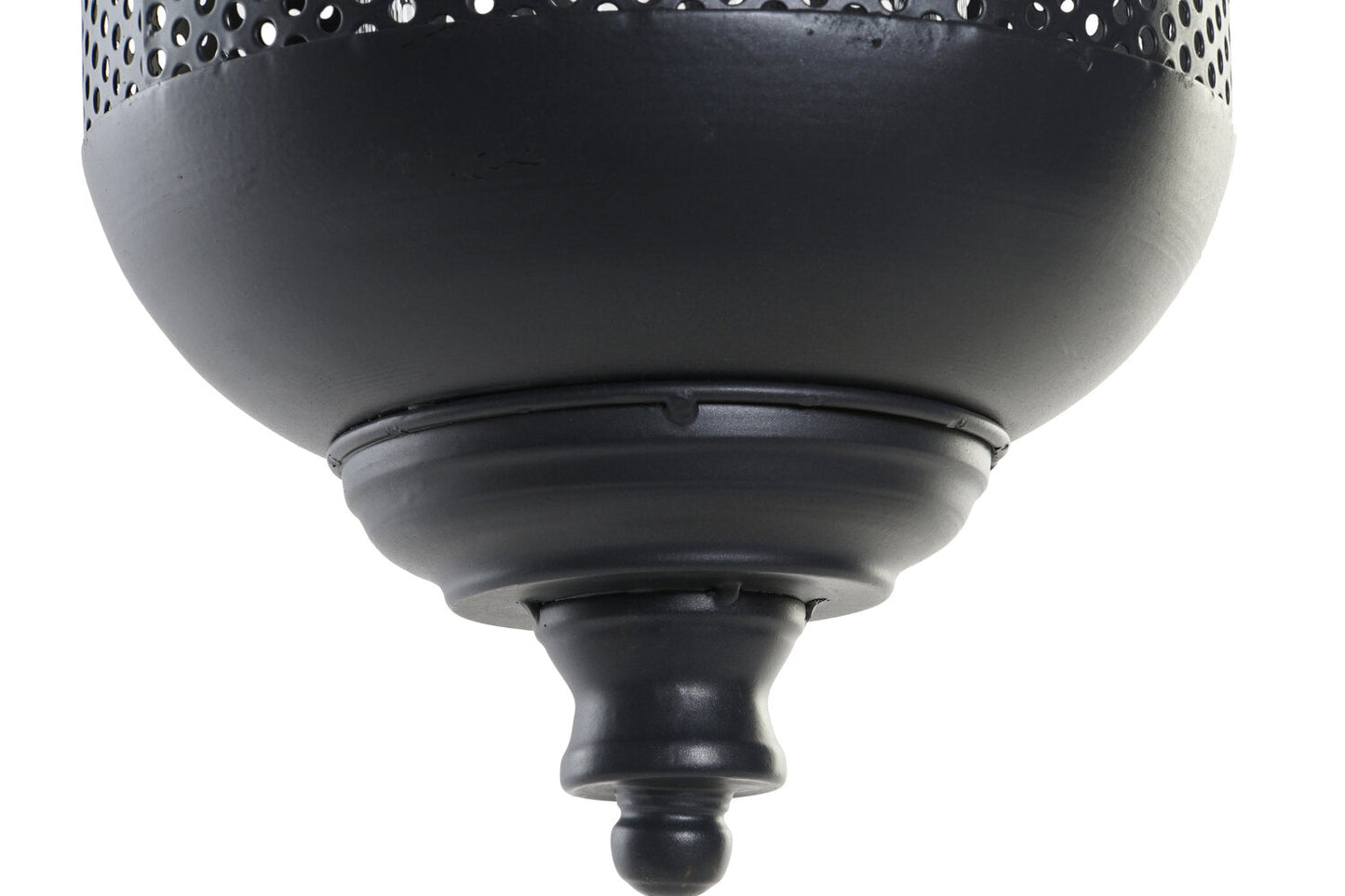 PORTAVELA METAL CUERDA 22X22X63 NEGRO