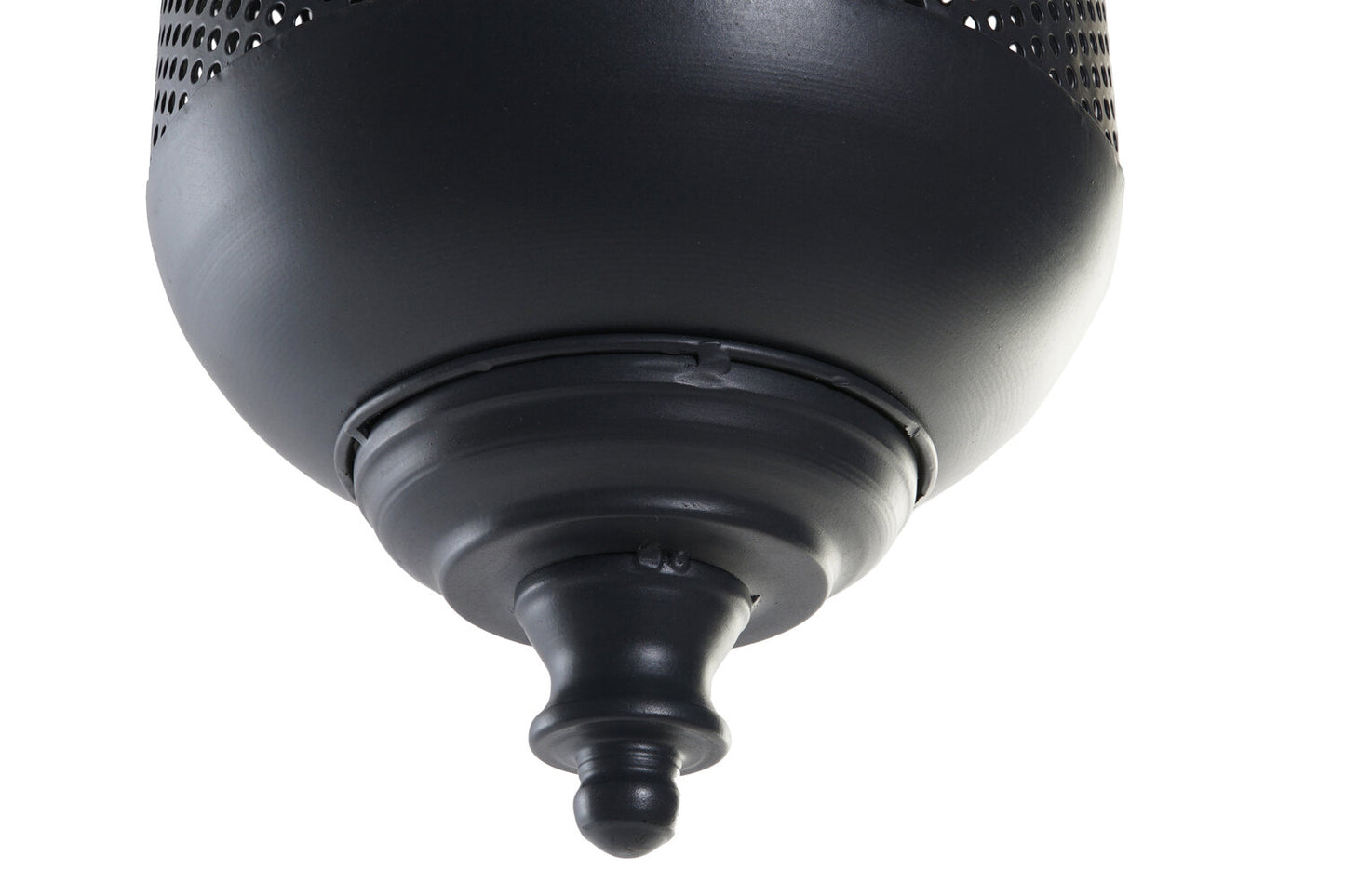 PORTAVELA METAL CUERDA 22X22X43 NEGRO