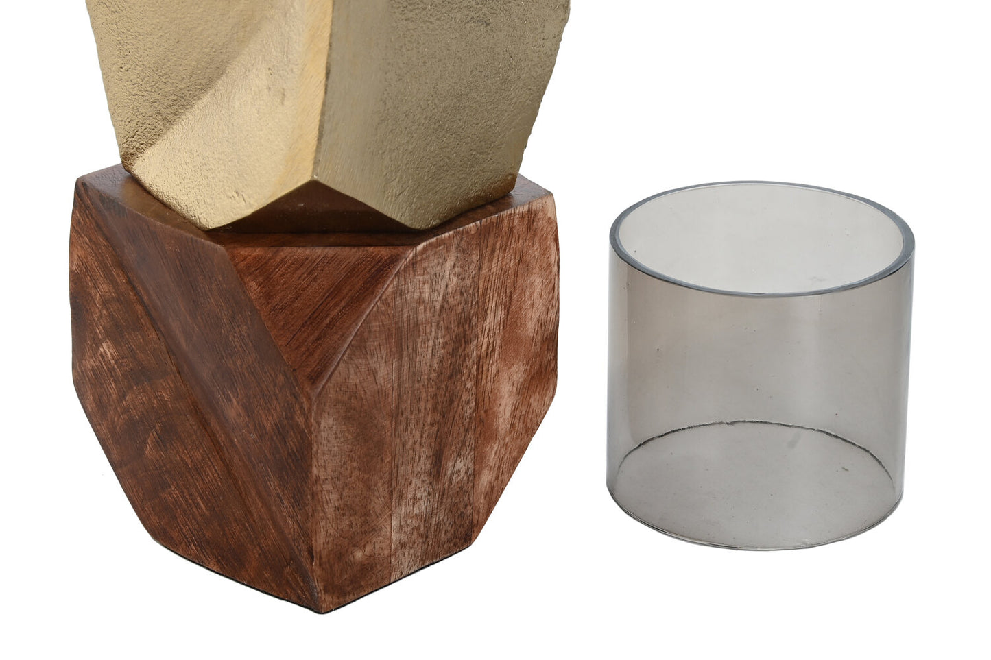 PORTAVELA ALUMINIO MANGO 10X10X51:5 DORADO