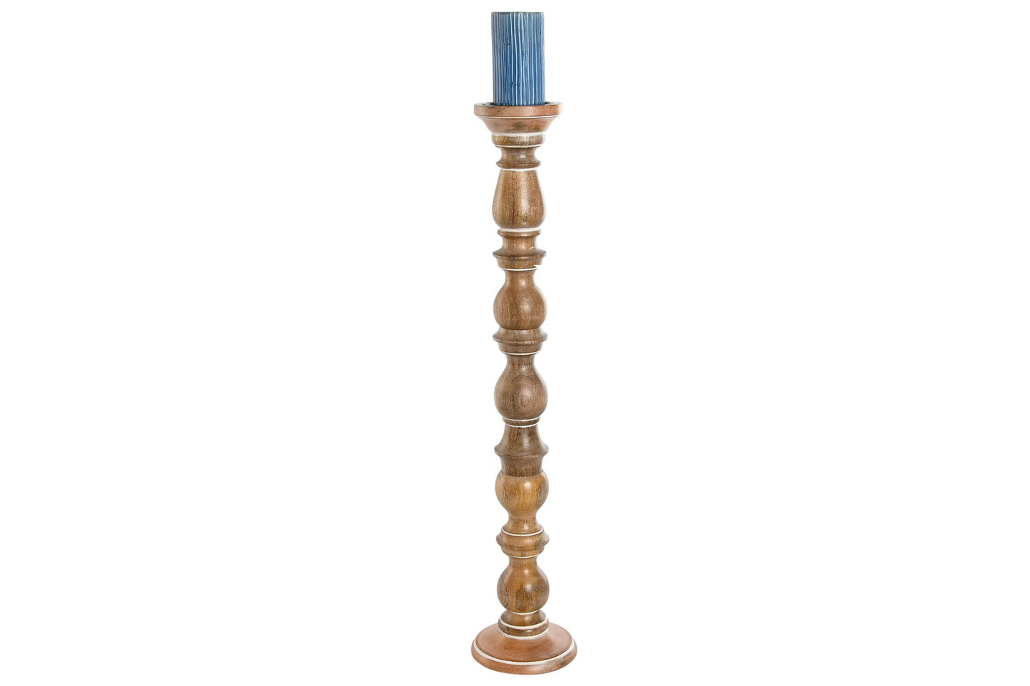 CANDELABRO MANGO 15X15X76 DESMONTABLE NATURAL