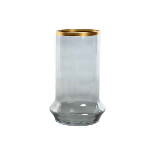 PORTAVELA CRISTAL 17X17X28 TRANSPARENTE