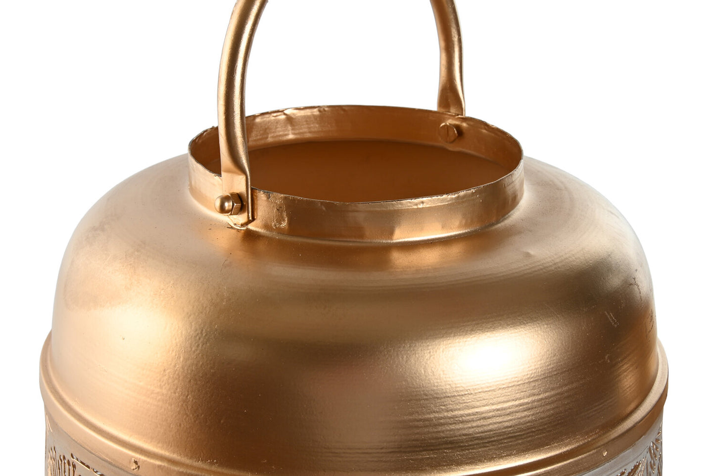 PORTAVELA SET 3 METAL 25X25X49 39CM/33CM DORADO