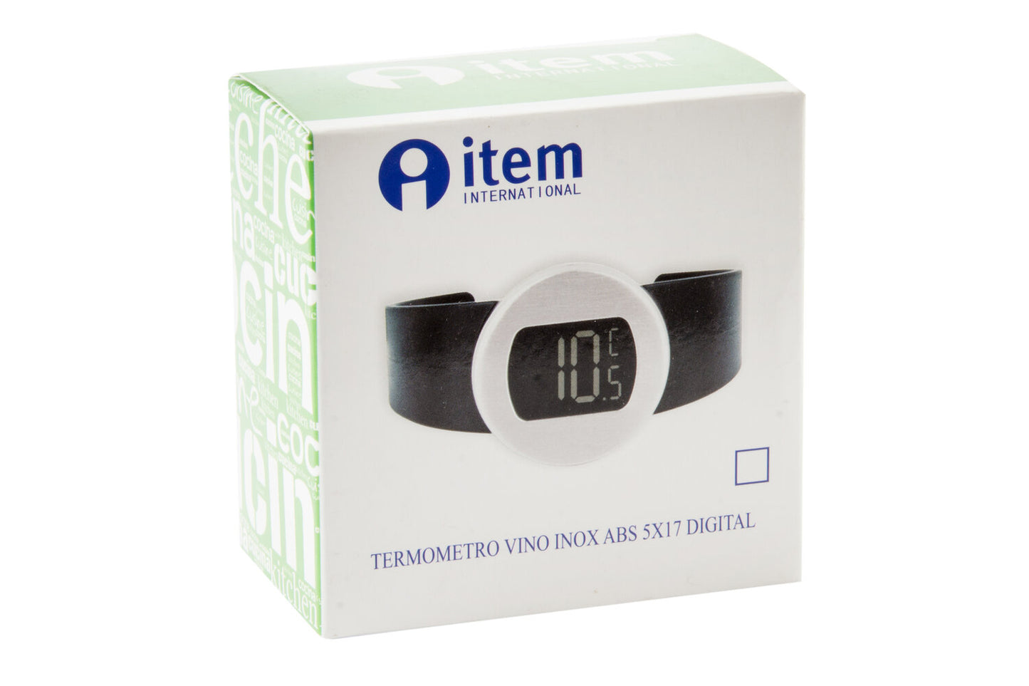 TERMOMETRO INOX ABS 7:5X7:5X4 VINO