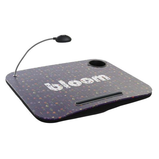 BANDEJA LED PVC 48X38X7 FLORES LILA