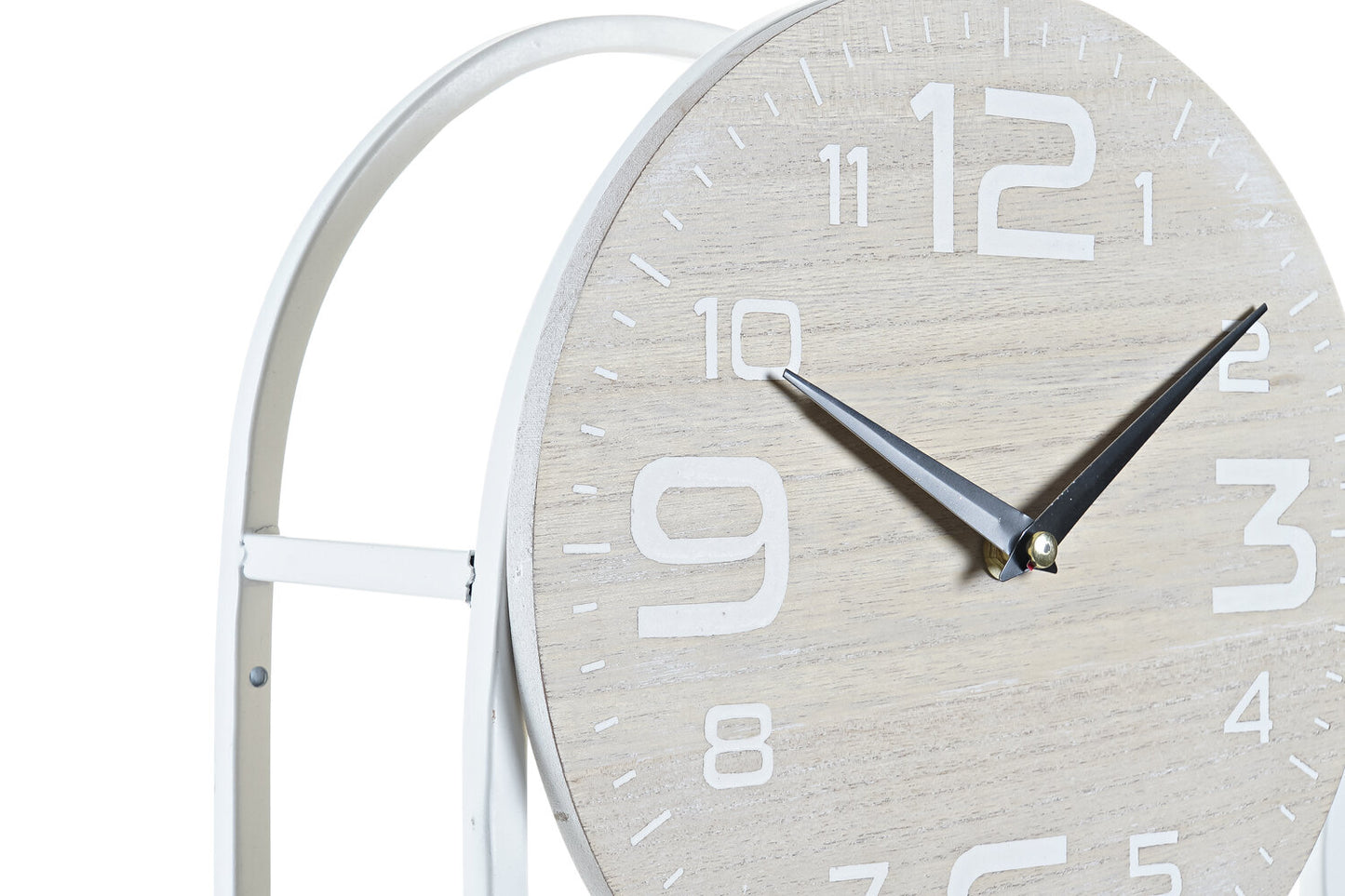 RELOJ PARED MDF METAL 25:5X11:5X71 ESTANTERIA