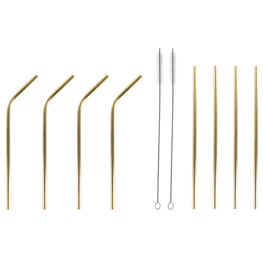 PAJITAS SET 10 INOX NYLON 0:5X21:5 3:5MM BRILLANTE