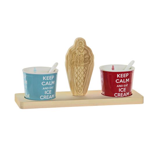 VASO SET 5 CERAMICA PINO 30X10X15 HELADOS