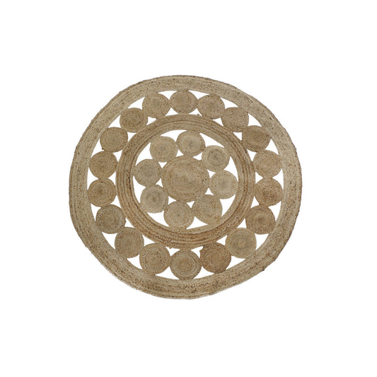 ALFOMBRA YUTE 200X200X0:5 2100 GSM: NATURAL