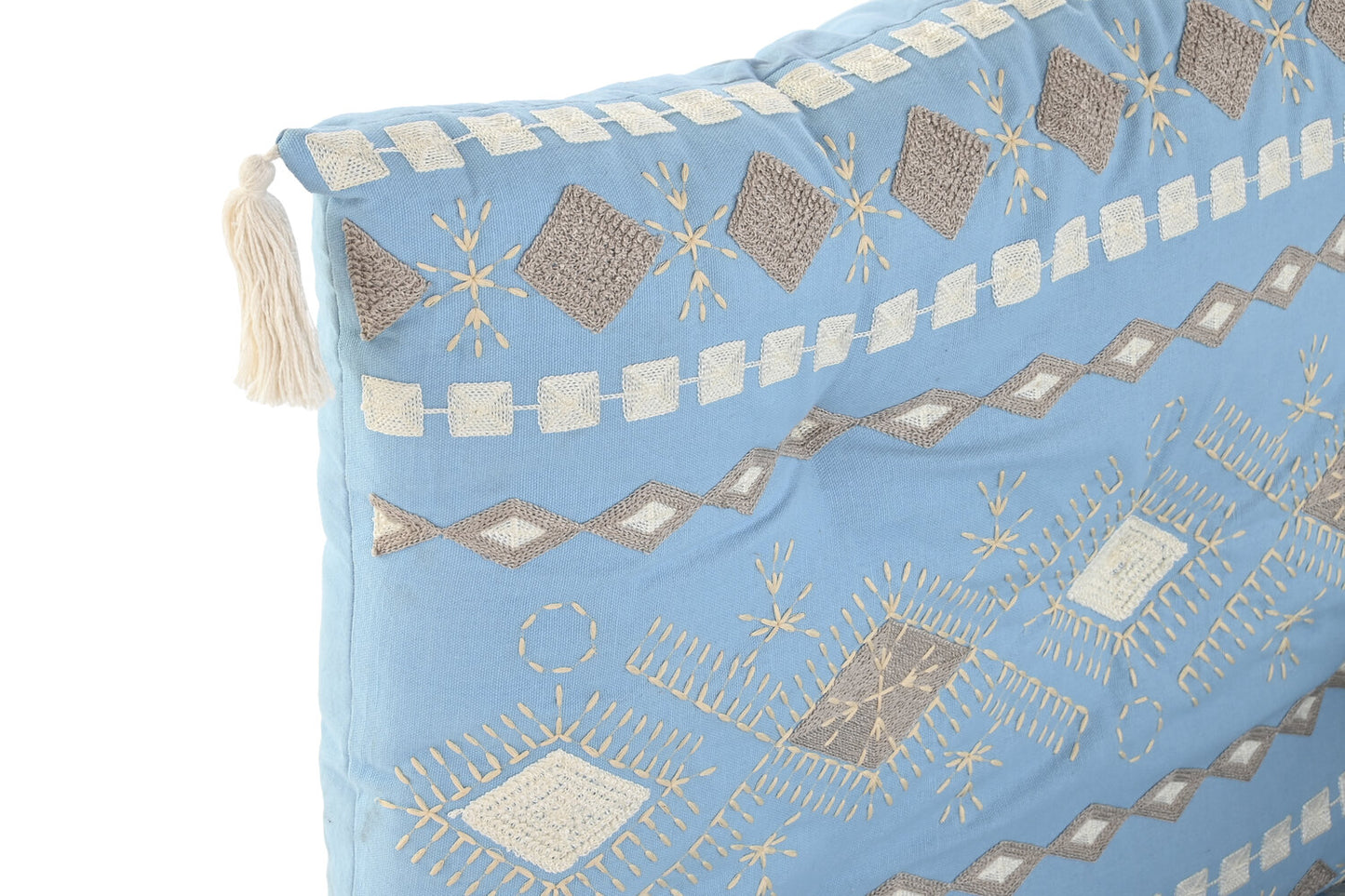 SILLON SET 4 ALGODON 150X74X14 BORDADO 4 SURT.