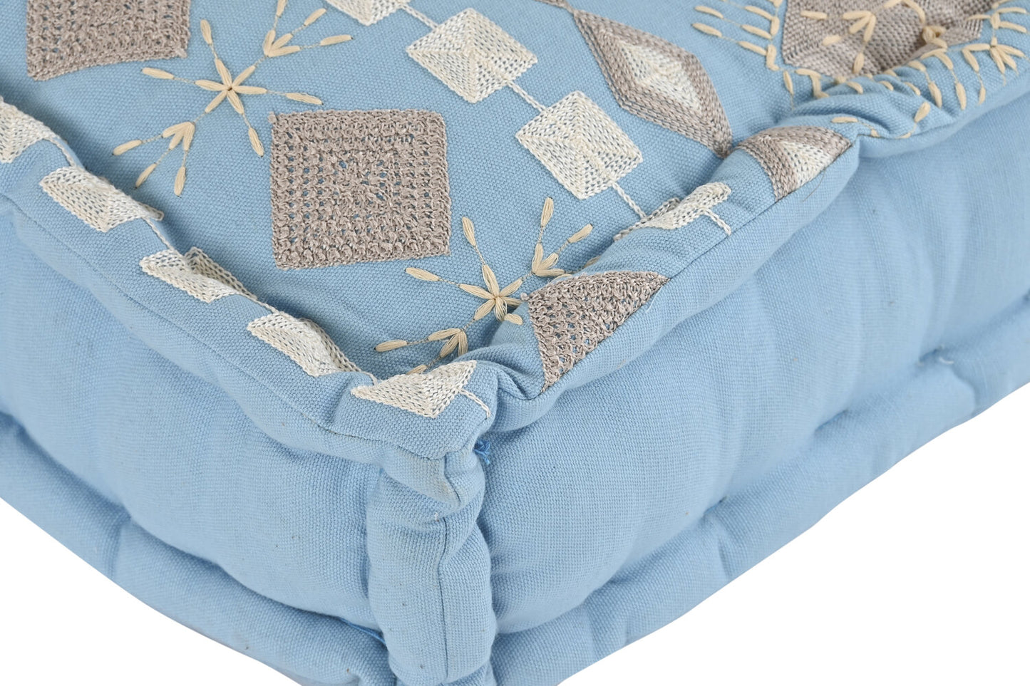 SILLON SET 4 ALGODON 150X74X14 BORDADO 4 SURT.