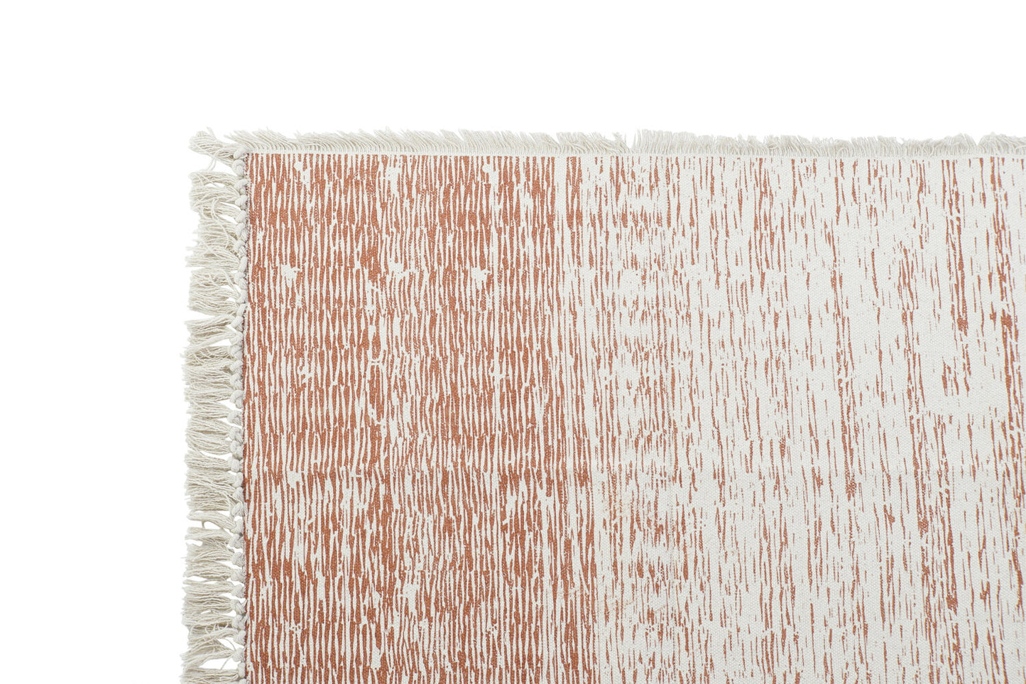 ALFOMBRA ALGODON 120X180X1 900 GSM: FLECOS NARANJA