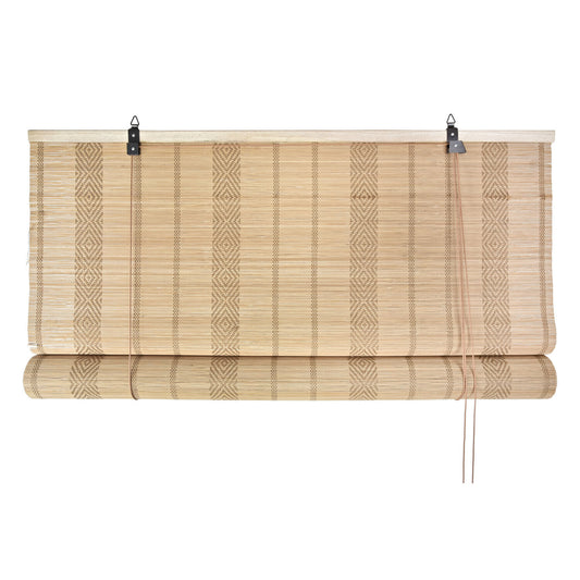 ESTOR BAMBU 90X3X175 IKAT NATURAL MARRON CLARO