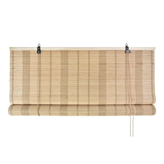 ESTOR BAMBU 120X3X175 IKAT NATURAL MARRON CLARO