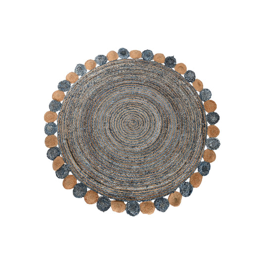 ALFOMBRA ALGODON YUTE 200X200X1 2100 GSM