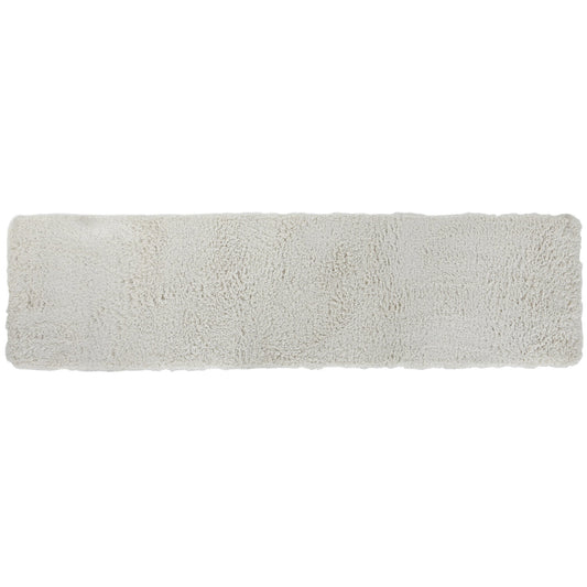 ALFOMBRA POLIESTER 60X240X3 340 GSM: MARFIL