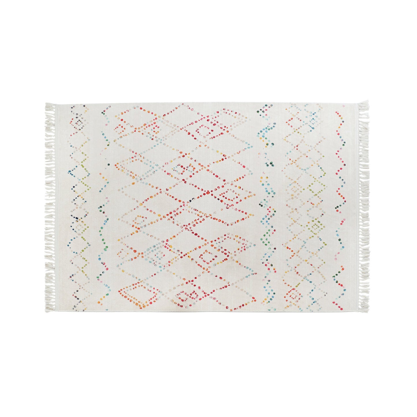 ALFOMBRA POLIESTER 120X180X0:7 600 GSM: ROMBOS