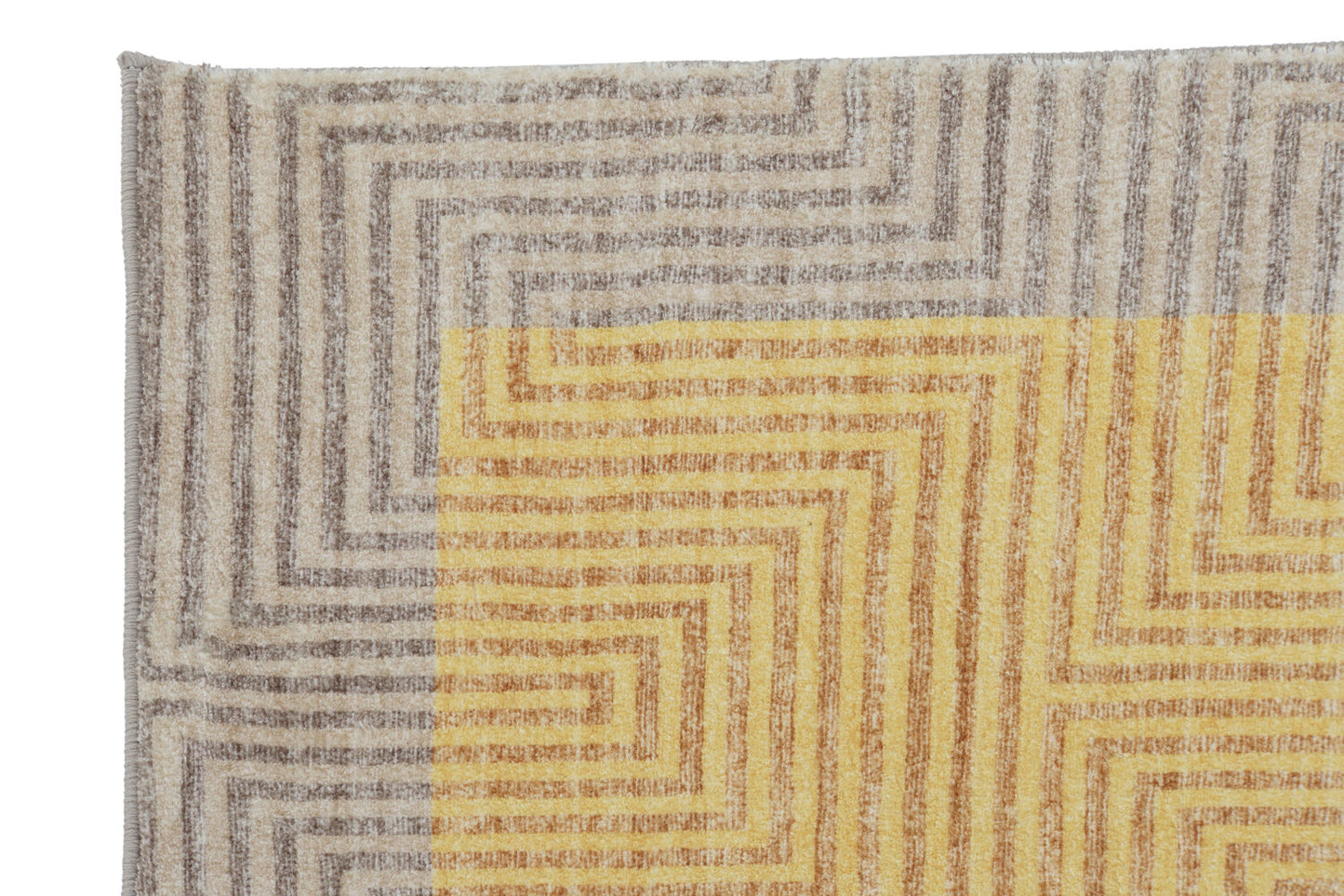 ALFOMBRA POLIESTER 120X180X0:7 600 GSM: AMARILLO