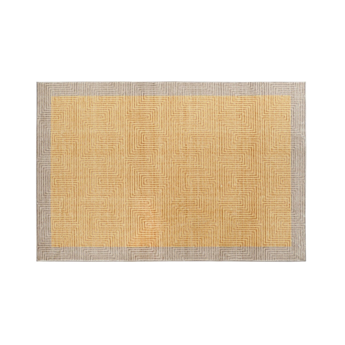 ALFOMBRA POLIESTER 120X180X0:7 600 GSM: AMARILLO