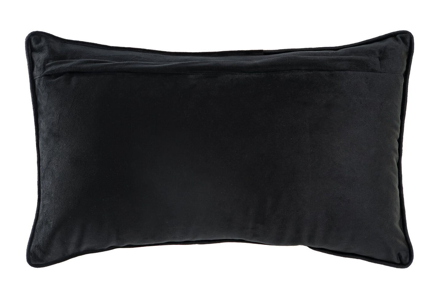 COJIN POLIESTER 50X10X30 500 GR: BORDADO NEGRO