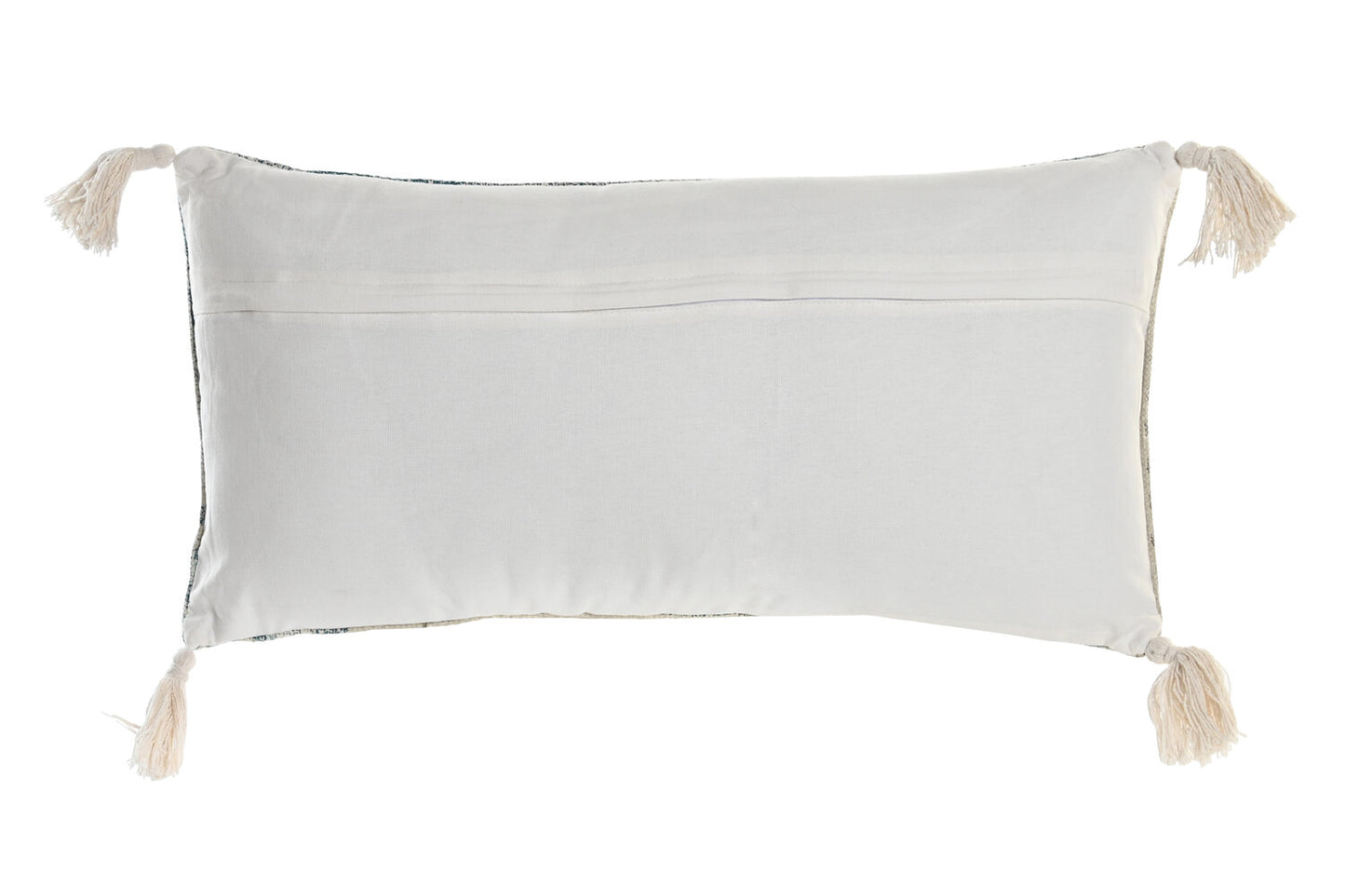 COJIN ALGODON 60X10X30 850 GR: FLECOS AZUL