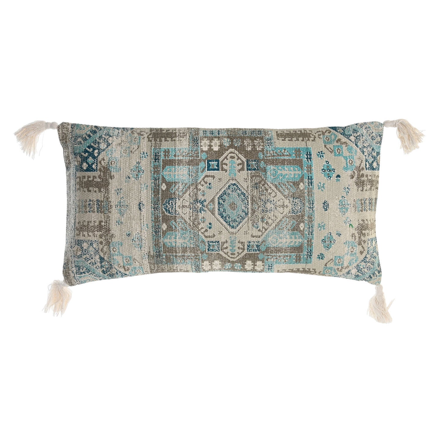 COJIN ALGODON 60X10X30 850 GR: FLECOS AZUL