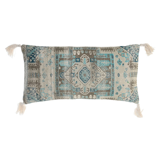 COJIN ALGODON 60X10X30 850 GR: FLECOS AZUL