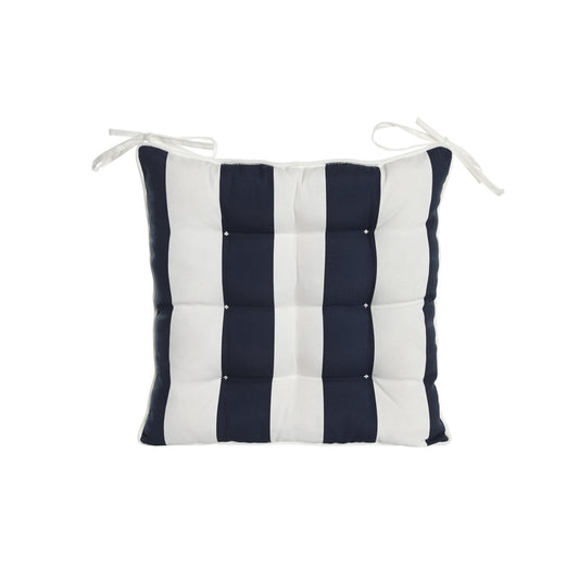 COJIN SILLA POLIESTER 40X40X7 430 GR: RAYAS