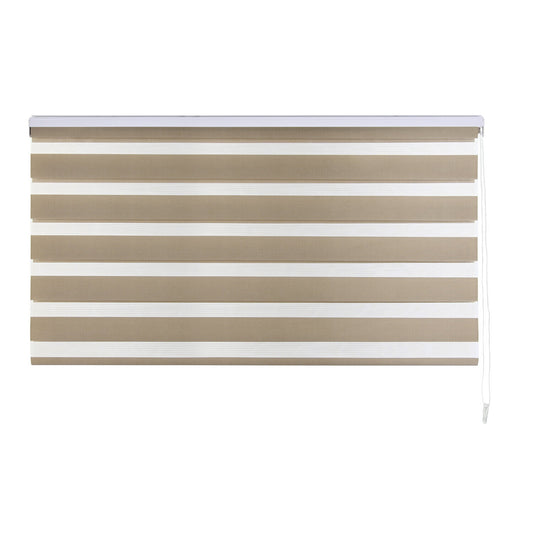 ESTOR POLIESTER PVC 160X190 110 DIA-NOCHE MARRON