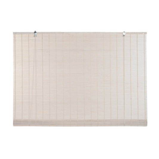 ESTOR BAMBU 120X2X230 ENROLLABLE BARNIZADO BLANCO
