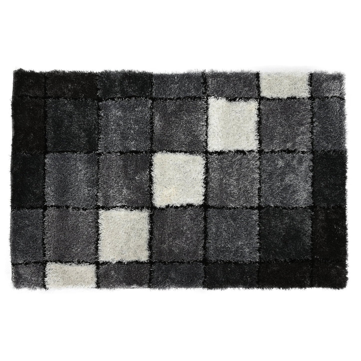 ALFOMBRA POLIESTER 120X180X2 1700 GSM CUADRADOS