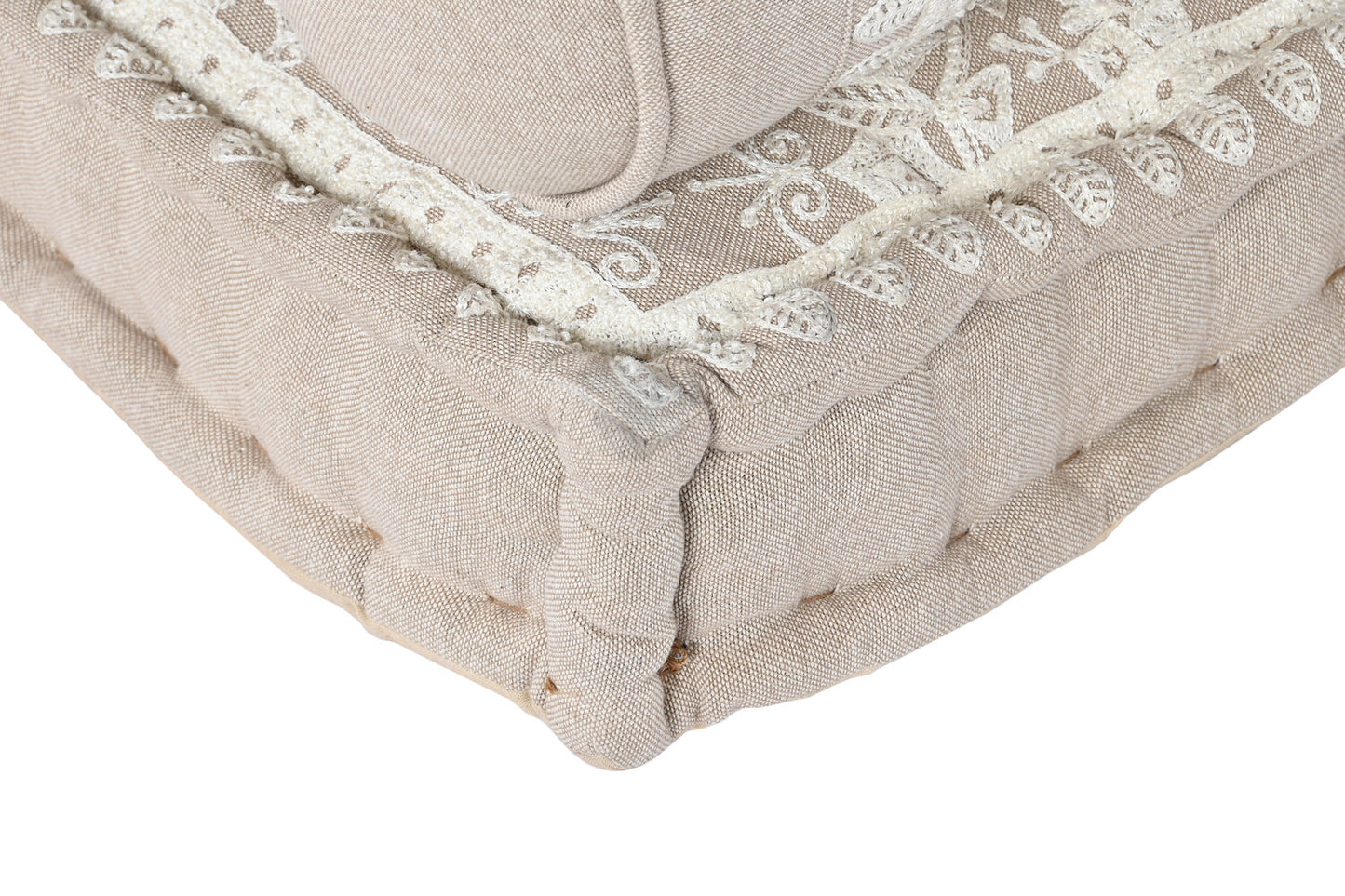 SILLON SET 4 ALGODON 90X56X55 DOBLE BEIGE