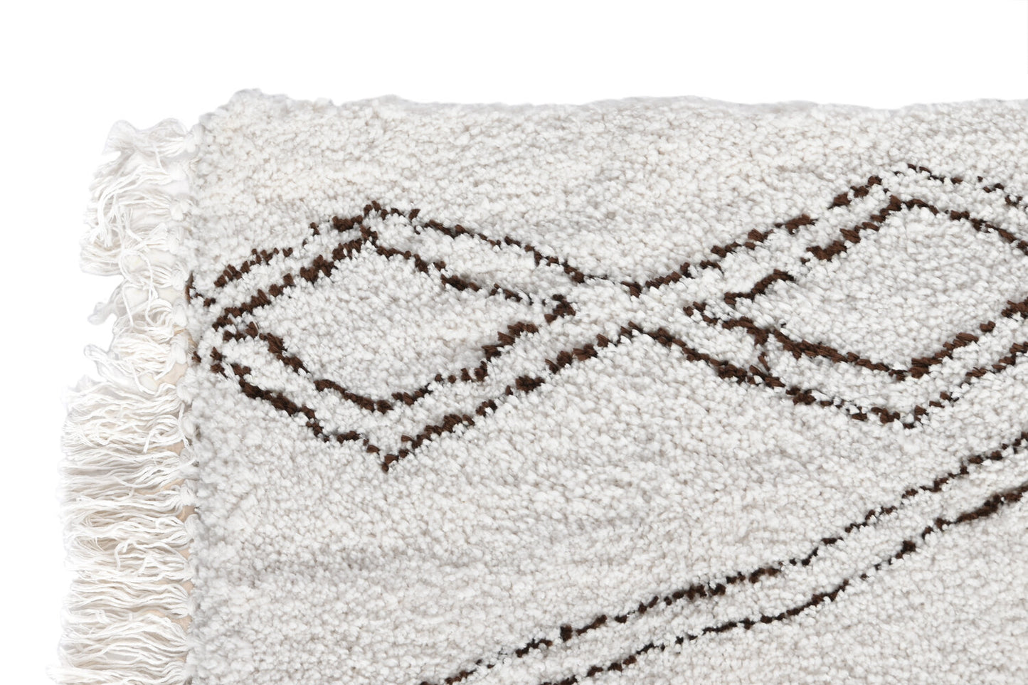 ALFOMBRA POLIESTER 175X100X3 1.200 GSM BEIGE