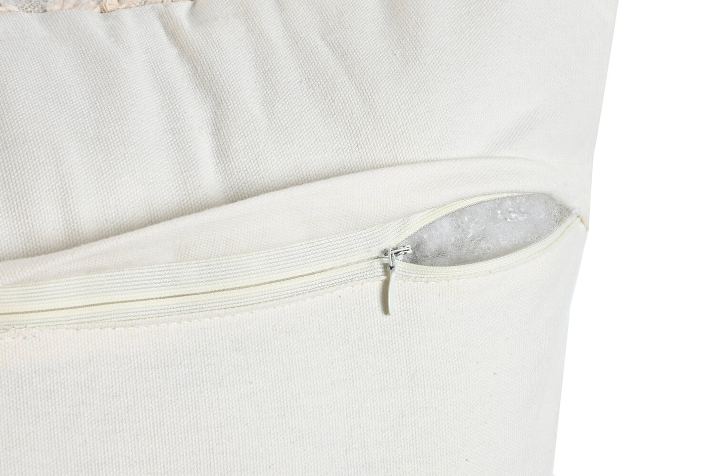 COJIN ALGODON 45X45 686 GR: BORDADO A MANO BLANCO