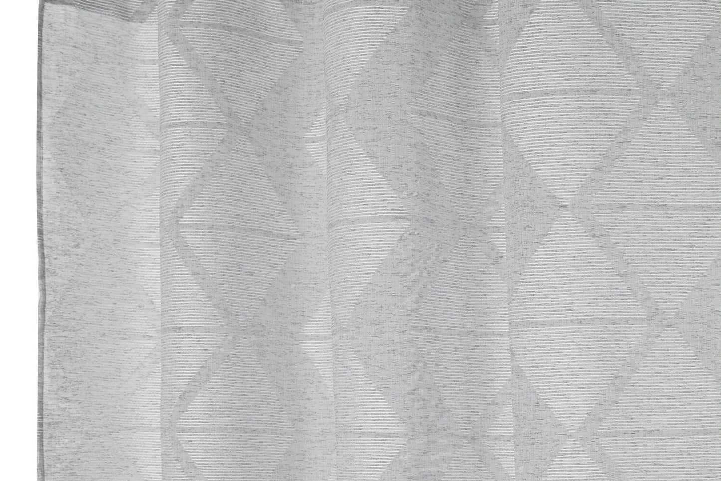 CORTINA POLIESTER 140X260 8 ANILLAS GRIS CLARO